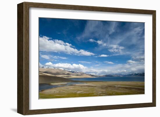 Tso Moriri lake, Ladakh, India, Asia-Alex Treadway-Framed Photographic Print