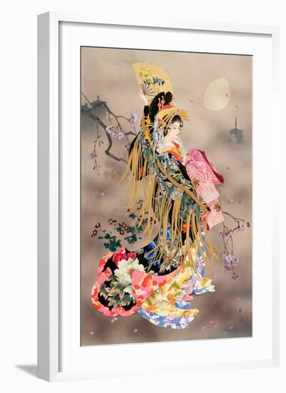 Tsuki No Uta-Haruyo Morita-Framed Art Print