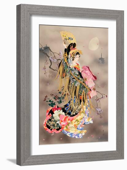 Tsuki No Uta-Haruyo Morita-Framed Art Print