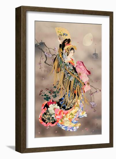 Tsuki No Uta-Haruyo Morita-Framed Art Print