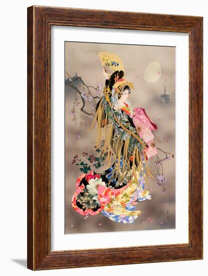 Tsuki No Uta-Haruyo Morita-Framed Art Print