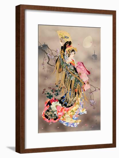 Tsuki No Uta-Haruyo Morita-Framed Art Print