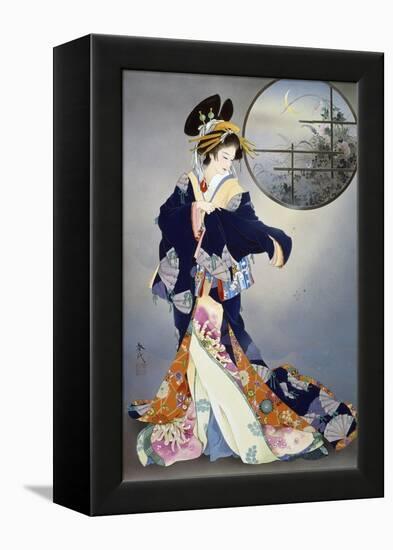 Tsukiakari-Haruyo Morita-Framed Stretched Canvas