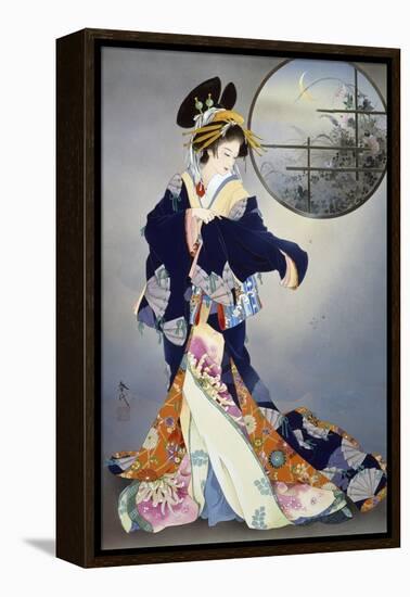 Tsukiakari-Haruyo Morita-Framed Stretched Canvas