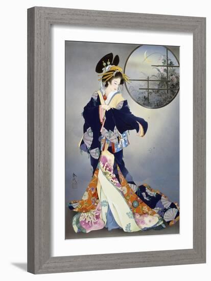 Tsukiakari-Haruyo Morita-Framed Art Print