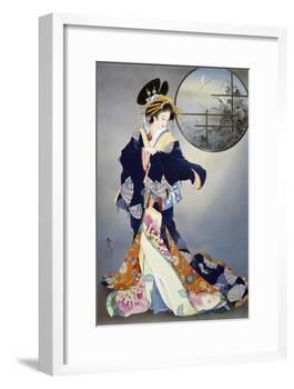 Tsukiakari-Haruyo Morita-Framed Art Print