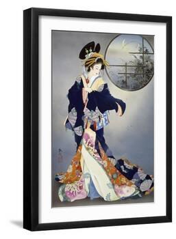 Tsukiakari-Haruyo Morita-Framed Art Print