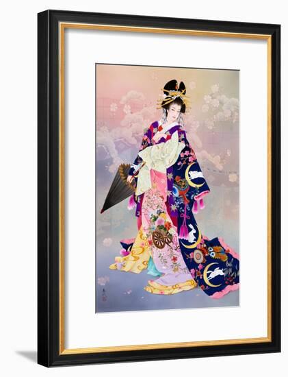 Tsukiuagi-Haruyo Morita-Framed Art Print