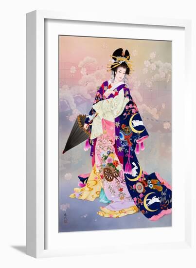 Tsukiuagi-Haruyo Morita-Framed Art Print