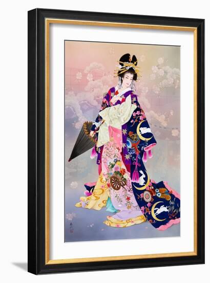 Tsukiuagi-Haruyo Morita-Framed Art Print