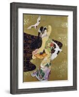 Tsuru No Mai-Haruyo Morita-Framed Art Print