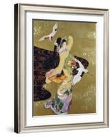 Tsuru No Mai-Haruyo Morita-Framed Art Print