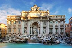 Rome, Fountain Di Trevi, Italy-TTstudio-Photographic Print