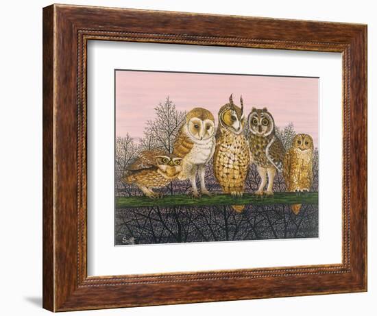 Tu-Whit Tu-Whooing-Pat Scott-Framed Giclee Print