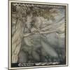 Tuan as a Salmon-Arthur Rackham-Mounted Art Print