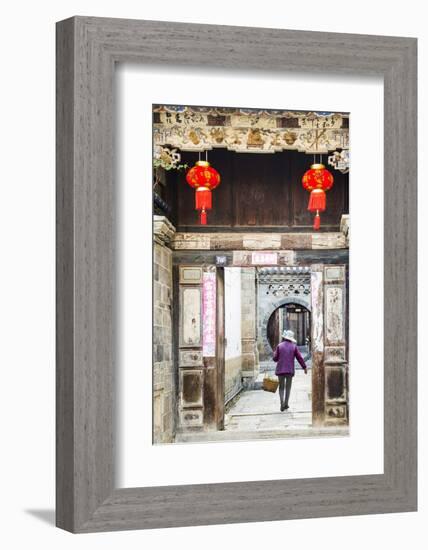 Tuanshan Historical Village, Yunnan, China-Nadia Isakova-Framed Photographic Print