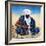 Tuareg Tea Ceremony 2012 (oil on canvas)-Tilly Willis-Framed Giclee Print