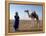 Tuareg Tribesman and Camel, Niger, Africa-Rawlings Walter-Framed Premier Image Canvas