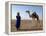 Tuareg Tribesman and Camel, Niger, Africa-Rawlings Walter-Framed Premier Image Canvas