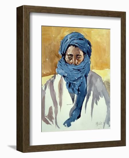 Tuareg Tribesman, Timbuctoo, 1991-Tilly Willis-Framed Giclee Print