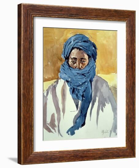 Tuareg Tribesman, Timbuctoo, 1991-Tilly Willis-Framed Giclee Print