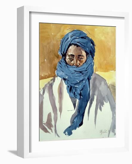 Tuareg Tribesman, Timbuctoo, 1991-Tilly Willis-Framed Giclee Print