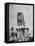 Tuba Player Keeping His Head Dry in a Rainstorm During Visit to St. Croix by Pres. Harry S. Truman-Thomas D^ Mcavoy-Framed Premier Image Canvas