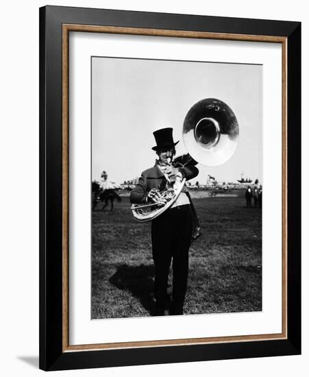 Tuba Player-null-Framed Photographic Print