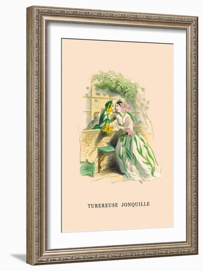 Tubereuse Jonquille-J.J. Grandville-Framed Art Print