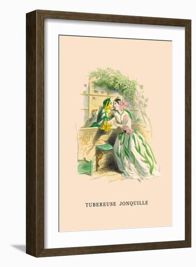 Tubereuse Jonquille-J.J. Grandville-Framed Art Print