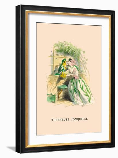 Tubereuse Jonquille-J.J. Grandville-Framed Art Print