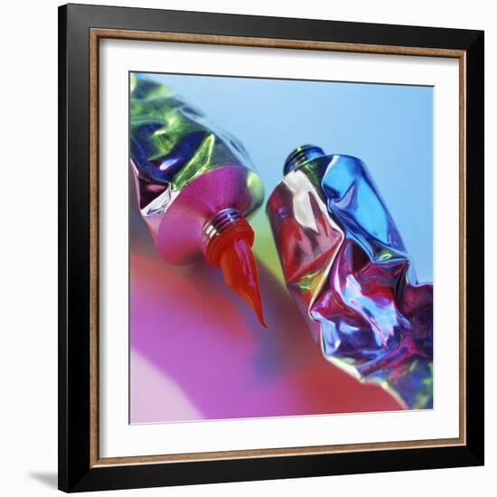 Tubes of Paint-Tek Image-Framed Premium Photographic Print