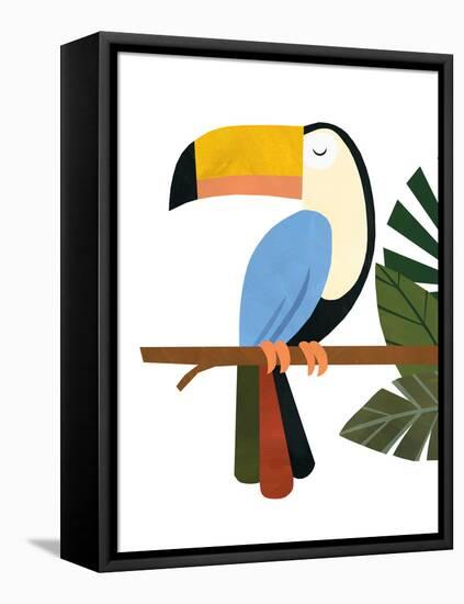 Tucker The Toucan-Emily Kopcik-Framed Stretched Canvas