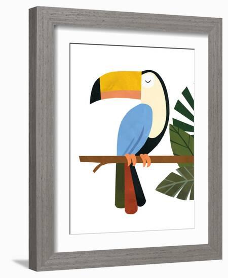 Tucker The Toucan-Emily Kopcik-Framed Art Print