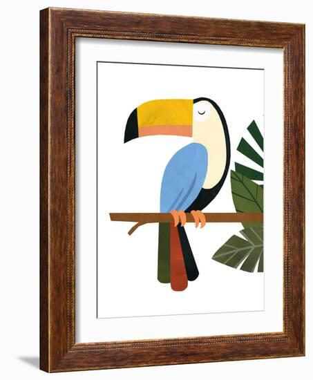 Tucker The Toucan-Emily Kopcik-Framed Art Print