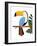 Tucker The Toucan-Emily Kopcik-Framed Art Print