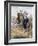 Tudor Falconry, Mid 19th Century-null-Framed Premium Giclee Print