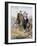 Tudor Falconry, Mid 19th Century-null-Framed Giclee Print