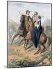 Tudor Falconry, Mid 19th Century-null-Mounted Giclee Print