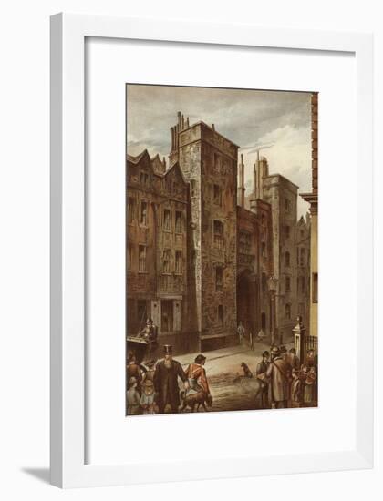 Tudor Gateway, Lincoln's Inn, Chancery Lane-Waldo Sargeant-Framed Giclee Print