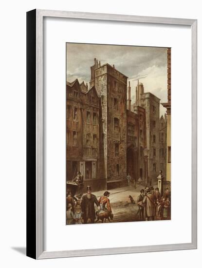 Tudor Gateway, Lincoln's Inn, Chancery Lane-Waldo Sargeant-Framed Giclee Print