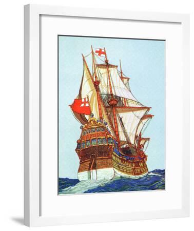 Tudor Ship of the Type Used by Privateers and Explorers ... Tudor Ship of the Type Used by Privateers and Explorers ...