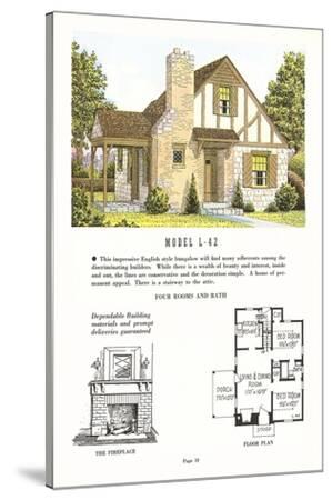 Tudor Style Homes Floor Plan House Plan 48706 Tudor Style With 7700