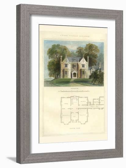 Tudor Suburban Residence-Richard Brown-Framed Art Print