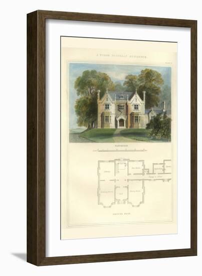 Tudor Suburban Residence-Richard Brown-Framed Art Print