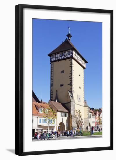 Tuebinger Tor Gate, Reutlingen, Baden Wurttemberg, Germany, Europe-Markus Lange-Framed Photographic Print