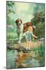 Tuesday and Penny-J. Adams-Mounted Art Print