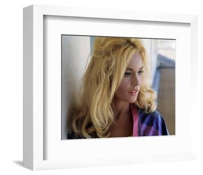 Tuesday Weld beautiful portrait in profile and shadow 8x10 inch
