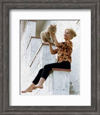 Tuesday Weld beautiful portrait in profile and shadow 8x10 inch