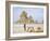 Tufa Towers at Lac Abhe, Afar Triangle, Djibouti-Tony Waltham-Framed Photographic Print